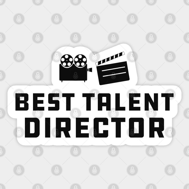 Best Talent Director Sticker by KC Happy Shop